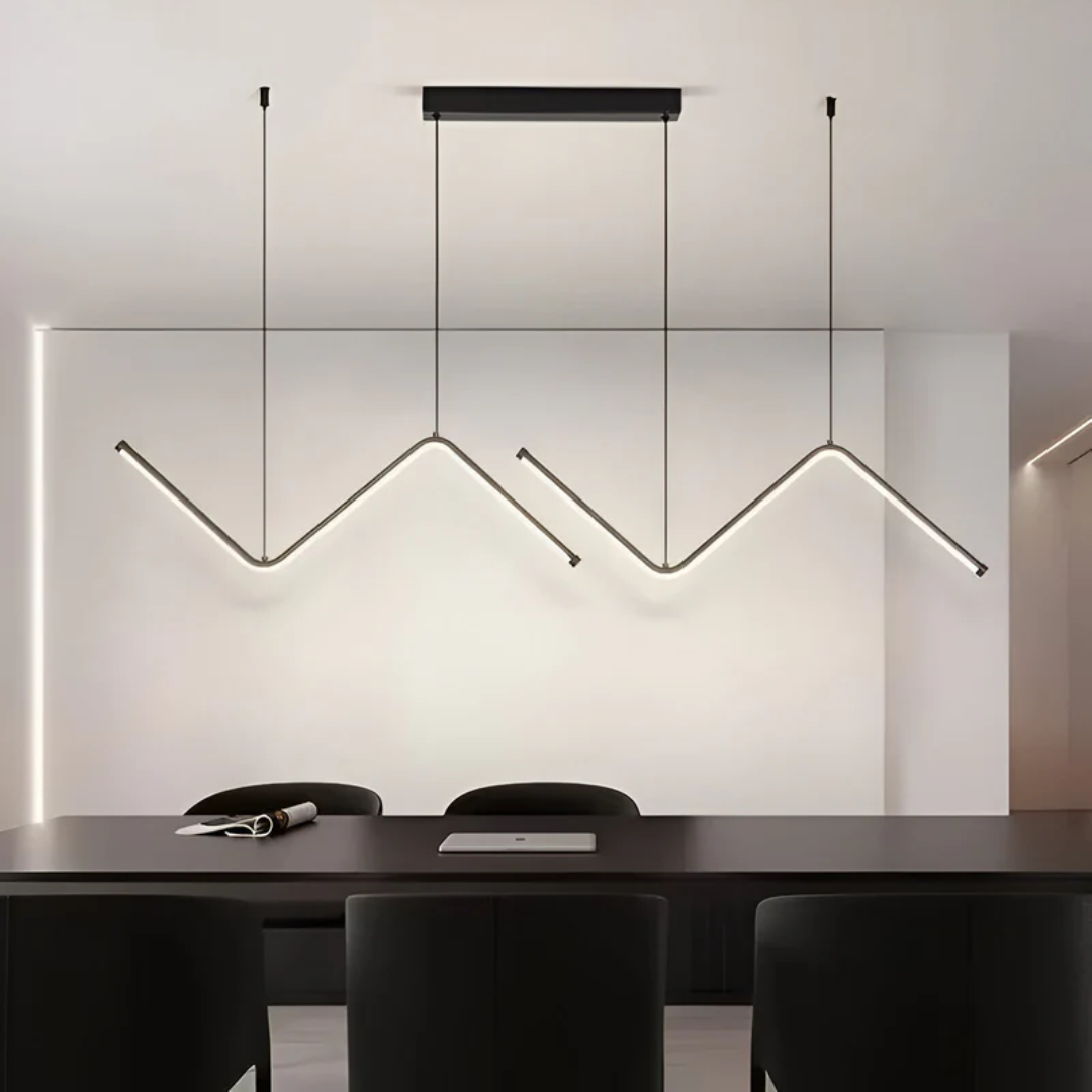 Modern Triangle Hanging LED Light - Fesara