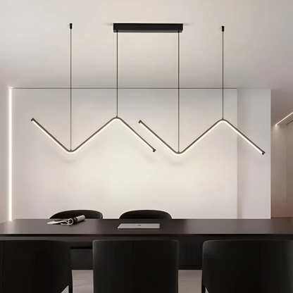 Modern Triangle Hanging LED Light - Fesara