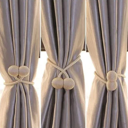 Easy Magnetic Curtain Tie Backs