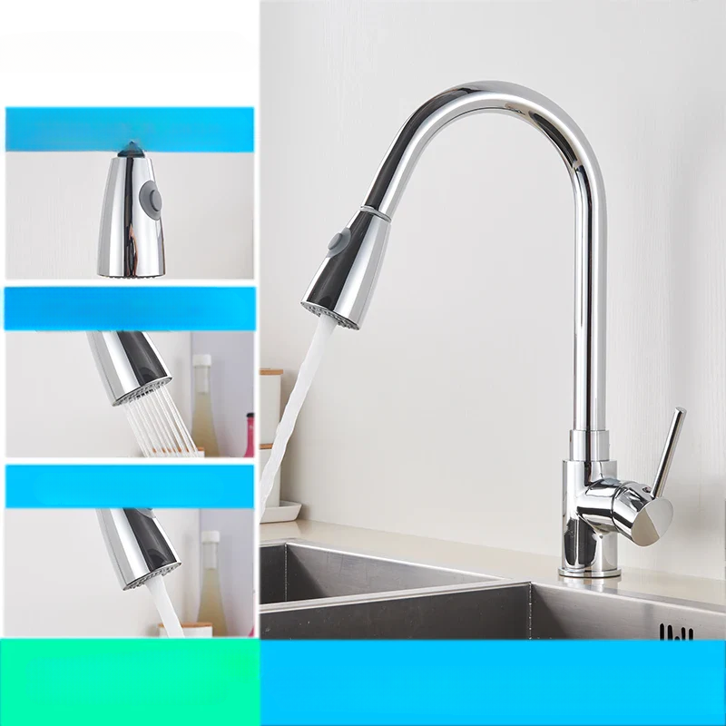 Flexible Kitchen Sink Faucet