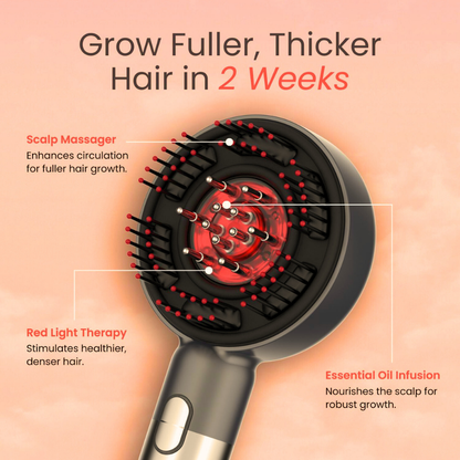 Rechargeable Scalp Massager Brush for Hair Growth