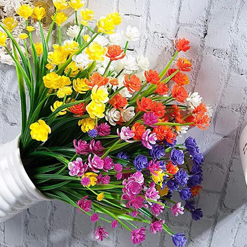 Outdoor Fake Flower Arrangements