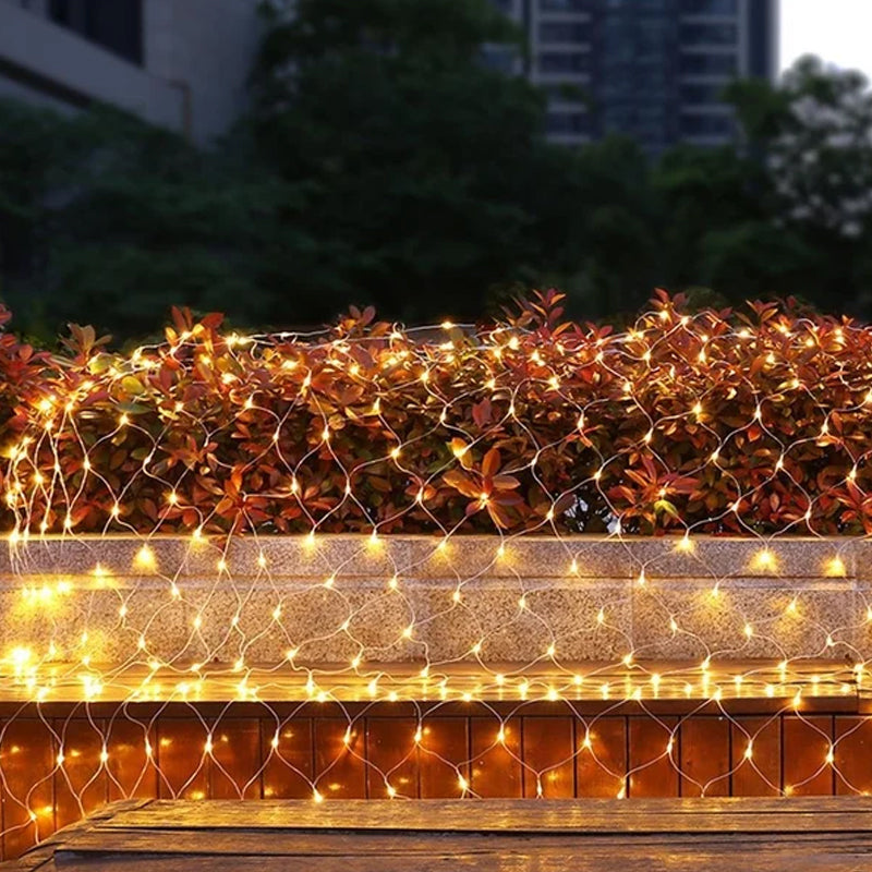 Bright Solar Powered Fishing Net Lamp