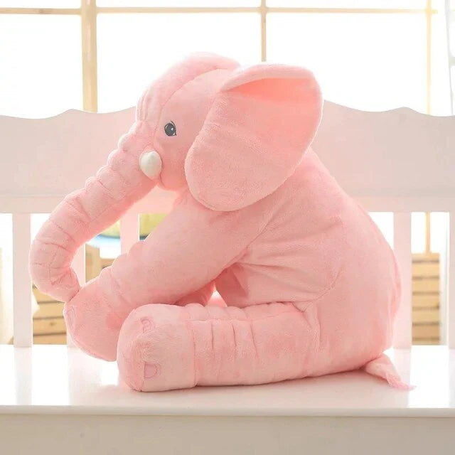 Soft Cute Elephant Throw Pillow