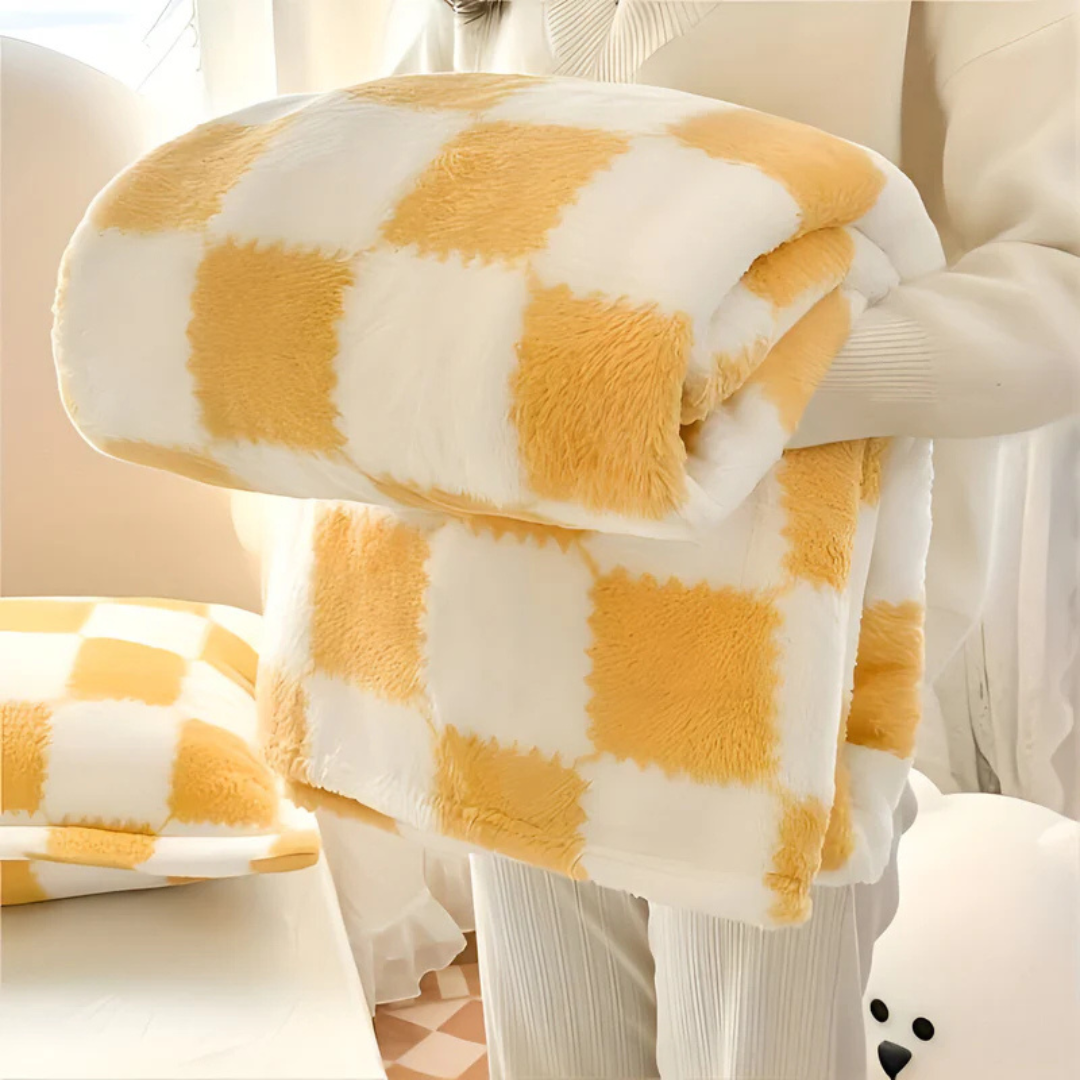 Plush Warm Fleece Throw Blanket