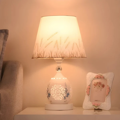 Elegant Glass LED Desk Lamp With Bright Glow