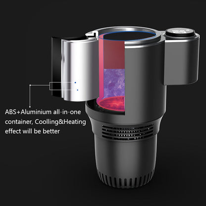 Heated Car Coffee Mug Holder and Cooler