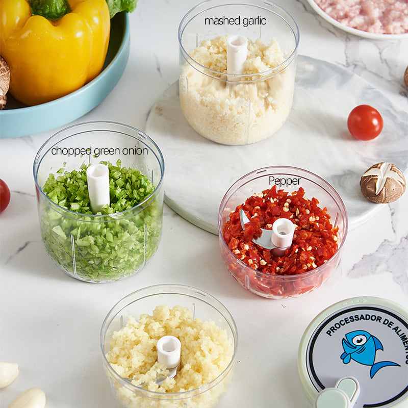 Compact Manual Quick Veggie Garlic Chopper