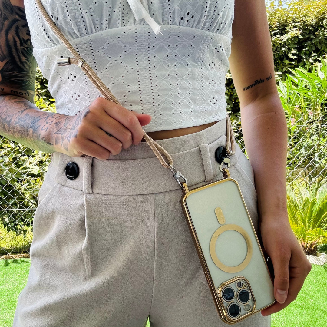 Fesara Premium MagSafe Crossbody iPhone Case