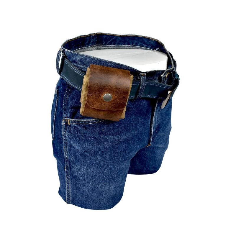 Rugged Outdoor Leather Survival Backpack
