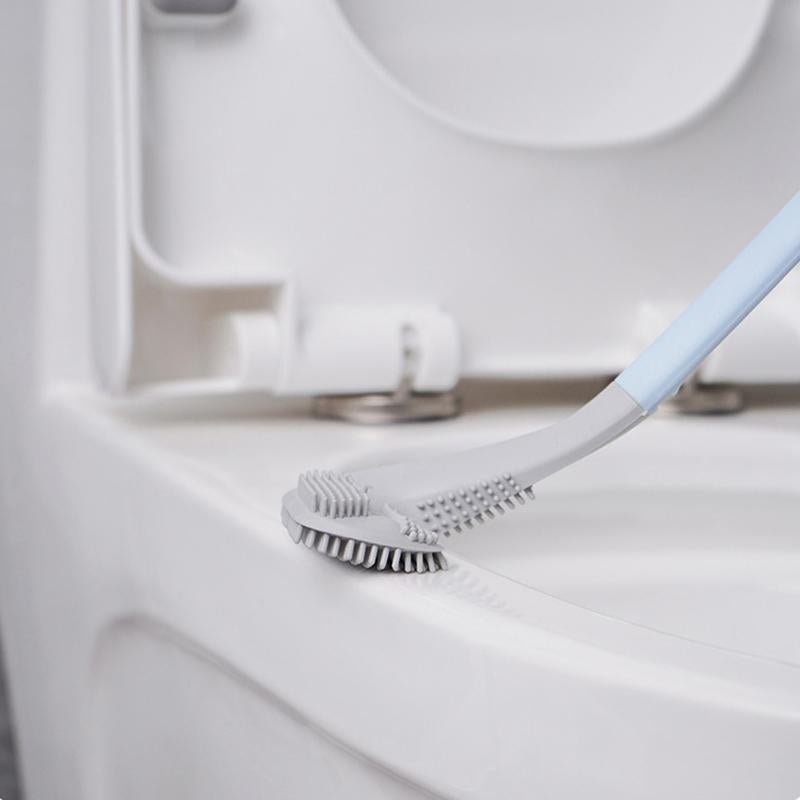 Quick Cleaning Silicone Toilet Brush