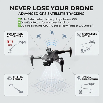 Professional GPS Drone with 8K HD Video Camera
