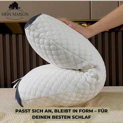 Contour Neck Pillow Soft Memory Foam Support Cushion