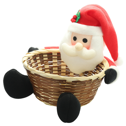 Holiday Sweet Treat Woven Gift Basket