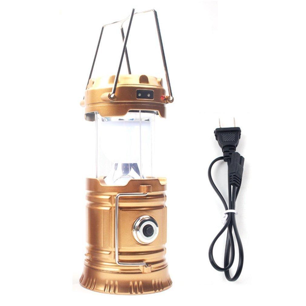 Outdoor Solar LED Camping Light Lantern Flashlight