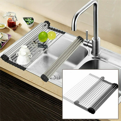 Space Saving Foldable Kitchen Dryer Rack
