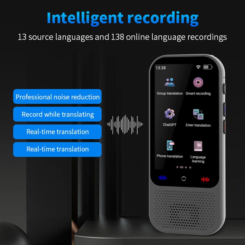 Compact Multi Language Voice Translator Device