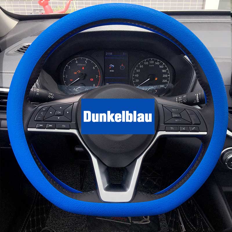 Premium Leather Car Steering Wheel Cover