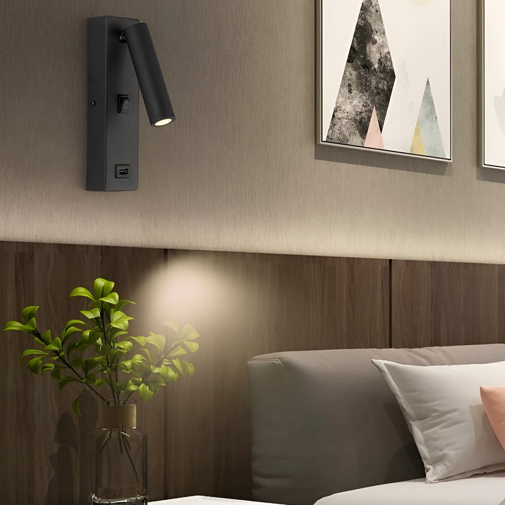 Premium LED Wall Light with USB Charger