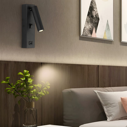 Premium LED Wall Light with USB Charger
