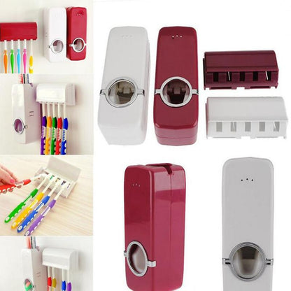 SpaceSaving Bathroom Toothbrush Holder