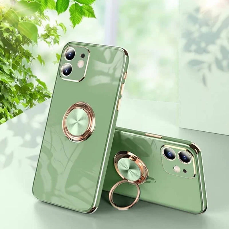 Premium Metal Case with Kickstand for iPhone