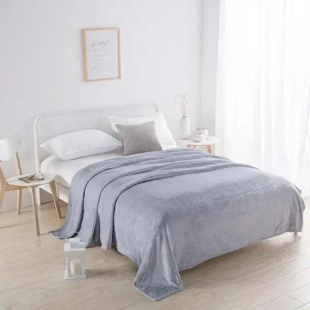 Plush Soft Velvet Throw Blanket