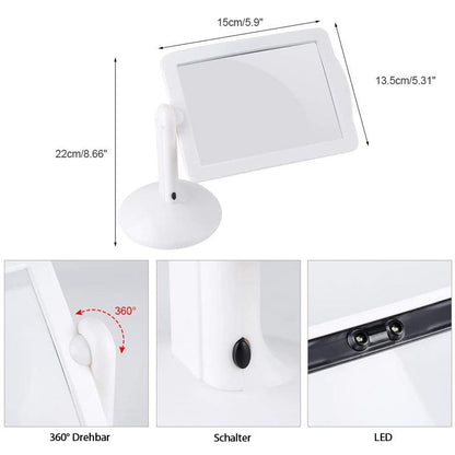 Portable LED Desktop Magnifying Glass