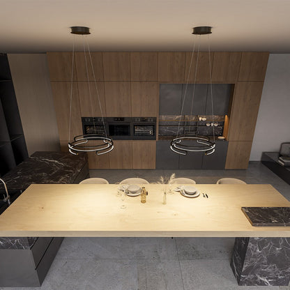 Elegant Metal Pendant Light