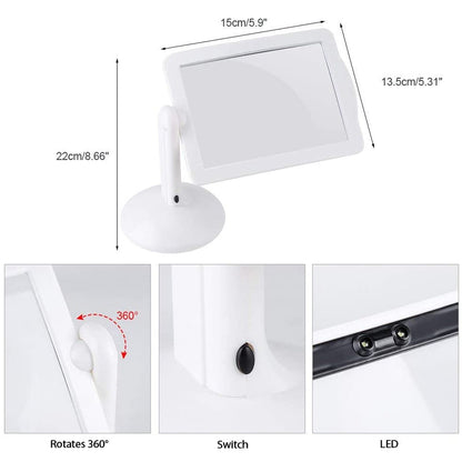 Compact LED Magnifying Lamp for Detailed Tasks