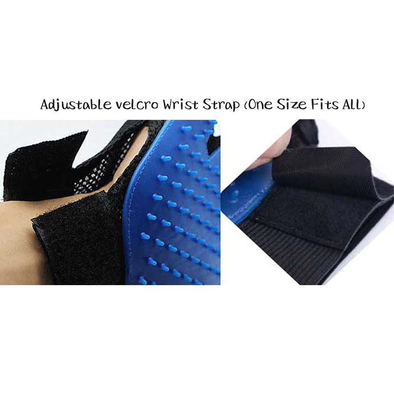 Gentle Pet Grooming Silicone Glove Brush