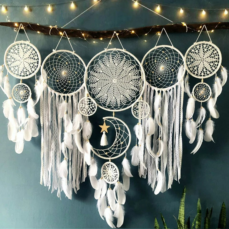 Colorful Handmade Dreamcatcher Wall Decor