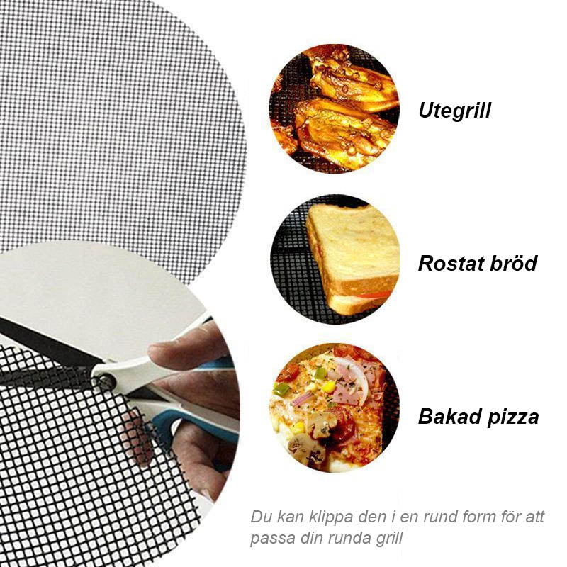 Premium BBQ Grill Mat | Non Stick & Heat Resistant Grill Net