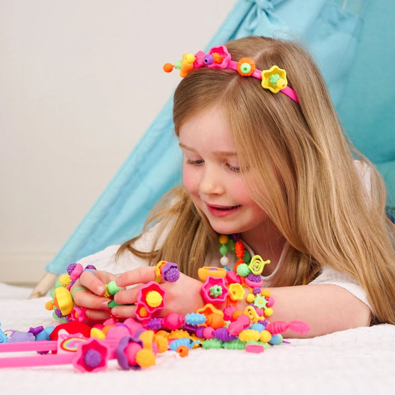 Colorful DIY Bead Jewelry Making Kit