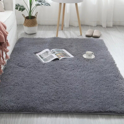 Big Plush Area Rug - Anti-Slip Soft Living Carpet