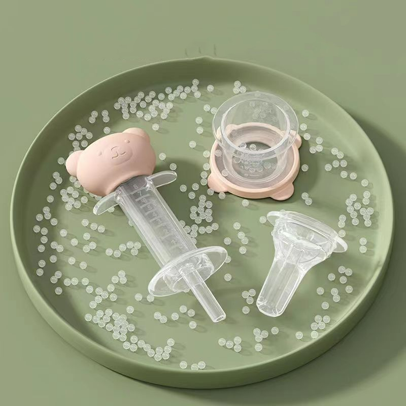Soft Baby Pacifier with Silicone Feeder and Medicine Dispenser