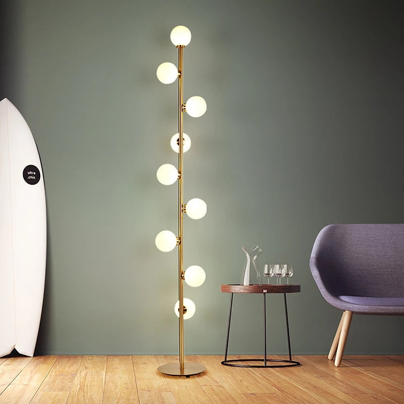 Luxury Gold Standing Lamp