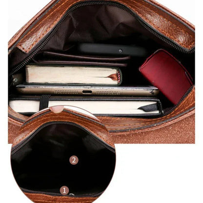 Classic Big Genuine Leather Tote Bag