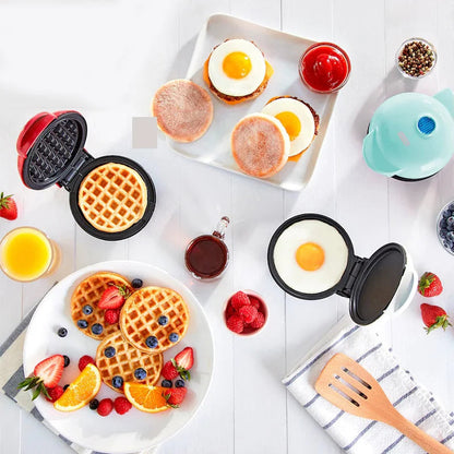 Easy Mini Waffle Maker Perfect Breakfast Appliance