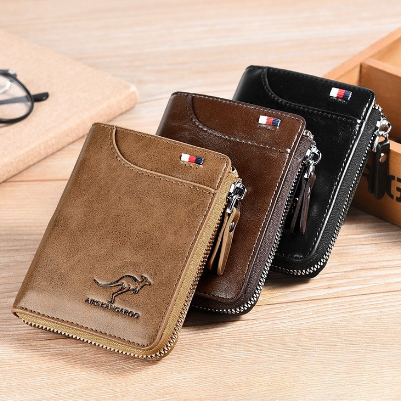 Men's Premium Leather Secure Wallet