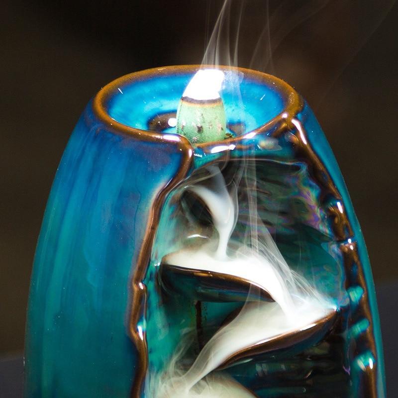 Serenity Waterfall Backflow Incense Holder