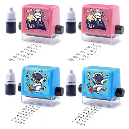 Fun Math Practice Roller Stamp