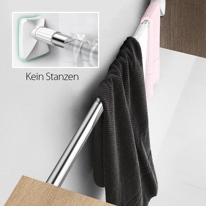 Extendable Closet Rod Stainless Steel Garment Bar