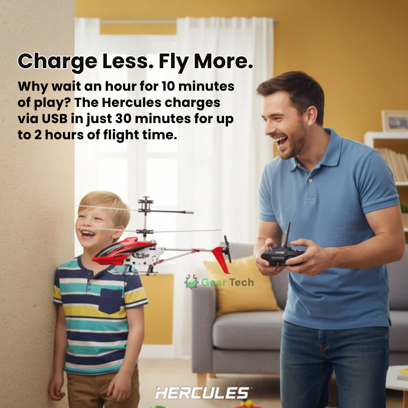 Tough Crash Proof RC Helicopter with LED Lights