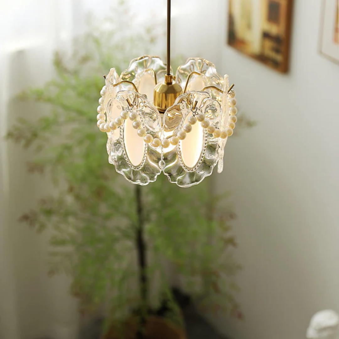 Beautiful Floral Hanging Light