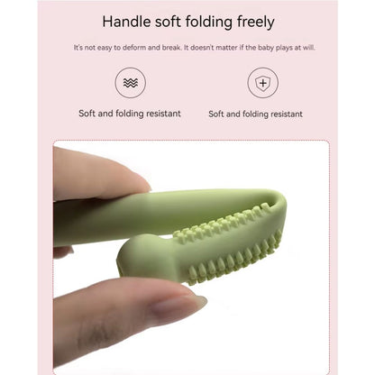 Soft Baby Teether Silicone Chew Tubes
