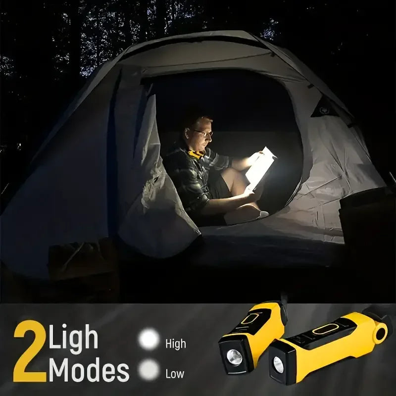 Portable LED Reading Light with Dimmable Brightness