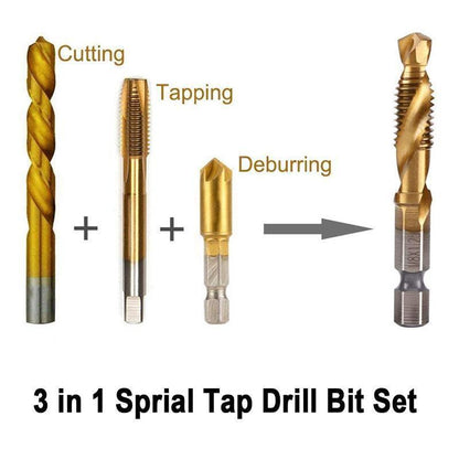Premium 6-Piece Metric Tap Set