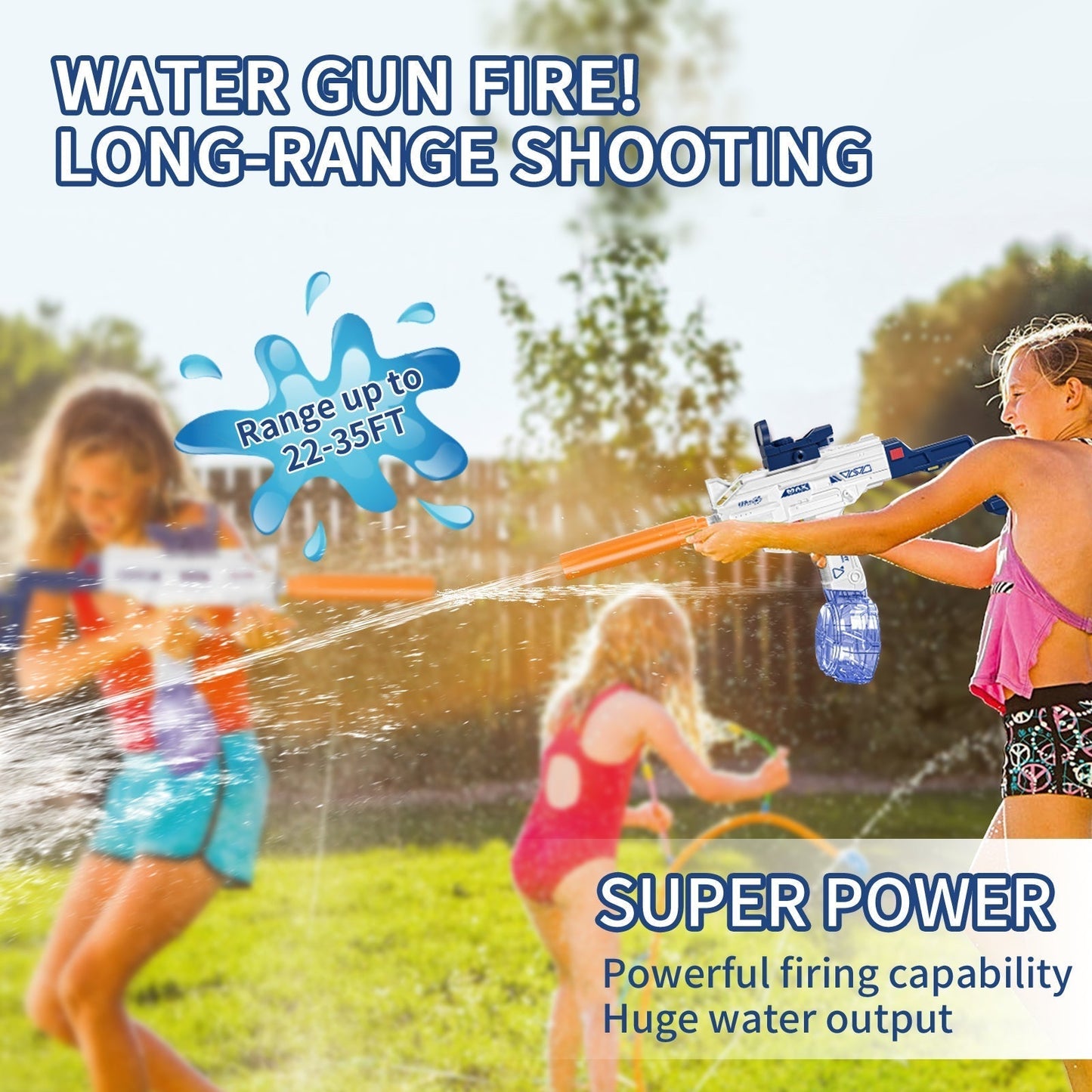 Squirt Fun Water Blaster Gun
