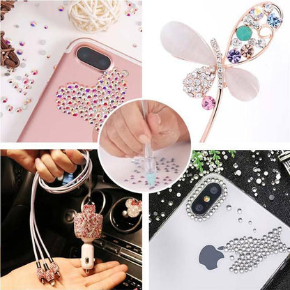 Sparkling Crystal 12-Piece Art Kit